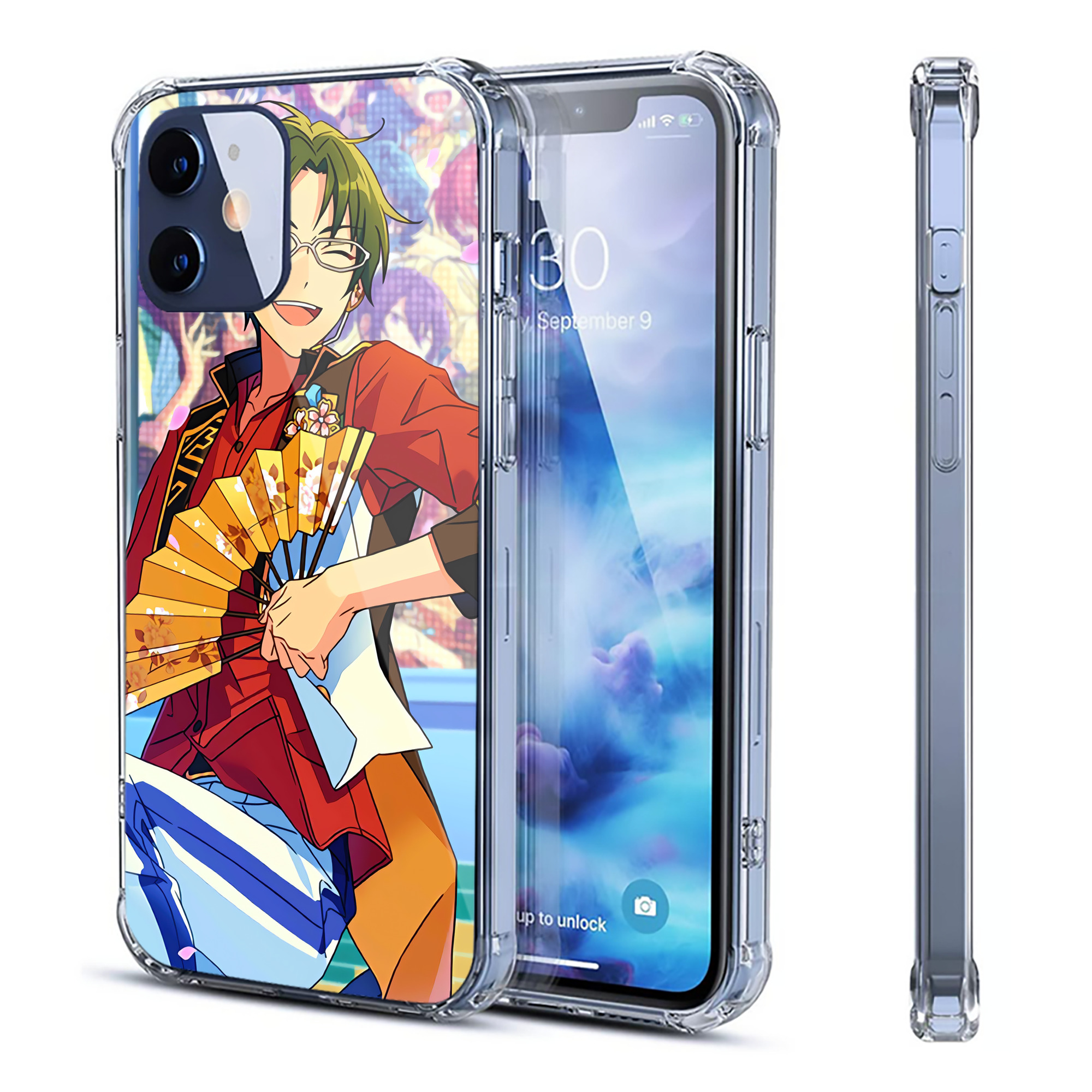 （画像用） あんさんぶるスターズ! Ensemble Stars 【iPhone 12シリーズ対応】透明スマホケース（クリアソフトケース）